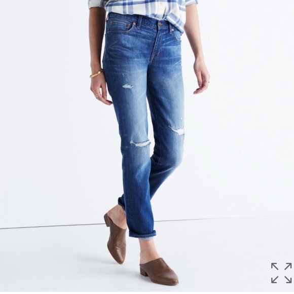 Madewell Denim - Madewell Slim Boyjean in Brinville wash Sz 30 EUC